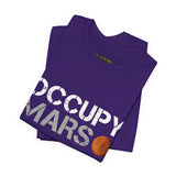 Mars Exploration Unisex Heavy Cotton Tee Bold Space Graphic Shirt Futuristic Sci Fi Adventure Design Inspiring Gift for Space Lovers and Dreamers