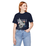 Peaceful Dove Floral Unisex Jersey Short Sleeve Tee Comfortable Soft Cotton Motivational Streetwear Graphic T-Shirt Bold Typography Casual Wear Perfect Gift For Friends Birthdays Everyday Style