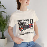 High Performance Single Seater Racing Car Graphic Unisex Heavy Cotton Tee Premium Motorsport Streetwear For Speed Lovers And Daily Casual Wear