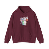 Eyes On Me Boys Medusa Hoodie Comfortable Unisex Heavy Blend Sweatshirt Mythological Streetwear Bold Empowerment Design for Self Expression Perfect Gift for Friends Birthdays Cozy Days Casual Wear