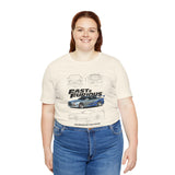 Street Racing Blueprint Car Design Unisex Jersey Short Sleeve Tee High Performance Style Premium Comfort Everyday Wear Perfect Gift For Car Lovers And Speed Enthusiasts