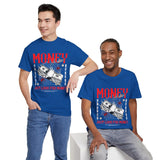 Money Motivation Hustler Mindset Graphic Print Unisex Heavy Cotton Tee Streetwear Power T Shirt