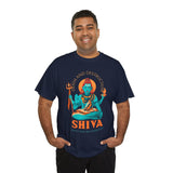 Lord Shiva Death And Destruction Dance And Regeneration Unisex Graphic T Shirt Mahadev Mahakal Devotional Hindu Spiritual Cotton Tee Trishul Rudraksha Festival Wear India