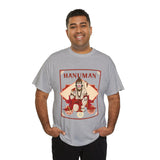 Lord Hanuman Graphic T Shirt Bajrangbali Ram Bhakt Devotional Hindu Spiritual Festival Wear Unisex Cotton Tee Hanuman Jayanti Temple Outfit Indian Cultural Streetwear Gift