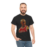 The Champion Within Unisex Heavy Cotton Tee Motivational Typography Art Bold Red Gold Streetwear Design For Dreamers Athletes And Everyday Achievers