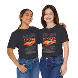 Legendary Turbo JDM MK4 Street Racer Unisex Heavy Cotton Tee Retro Tuner Car Graphic Shirt