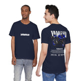 R3 Inspired Sport Motorcycle Art Unisex Heavy Cotton Tee Dynamic Streetwear Graphic for Riders and Moto Enthusiasts