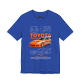 Legendary Turbo JDM MK4 Street Racer Unisex Heavy Cotton Tee Retro Tuner Car Graphic Shirt