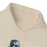 Space Exploration Hoodie Unisex Heavy Blend Sweatshirt Galaxy Earth Spaceship Astronomy Inspired Cosmic Science Lover Nerd Geek Astronaut Pullover