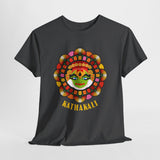Unisex Kathakali T Shirt Kerala Traditional Dance Art Graphic Tee Indian Culture Festival Onam Heritage Malayalam Performance Heavy Cotton Top