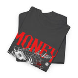 Money Motivation Hustler Mindset Graphic Print Unisex Heavy Cotton Tee Streetwear Power T Shirt