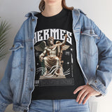 Hermes Greek Mythology Unisex Heavy Cotton Tee Ancient God of Communication and Travel Streetwear Graphic T Shirt