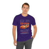 Legendary Turbo JDM MK4 Street Racer Unisex Heavy Cotton Tee Retro Tuner Car Graphic Shirt
