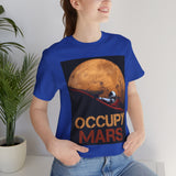 Mars Explorer Astronaut Unisex Heavy Cotton Tee Futuristic Space Adventure Graphic Shirt Inspiring Sci Fi Design Perfect Gift for Dreamers and Space Lovers
