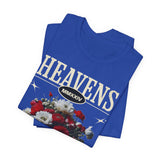 Heavens Hallucinations Unisex Jersey Short Sleeve Tee Comfortable Modern Streetwear Bold Artistic Floral Graphic Design Perfect Gift for Friends Birthdays Casual Wear