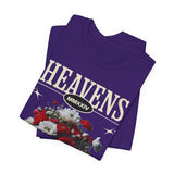 Heavens Hallucinations Unisex Jersey Short Sleeve Tee Comfortable Modern Streetwear Bold Artistic Floral Graphic Design Perfect Gift for Friends Birthdays Casual Wear