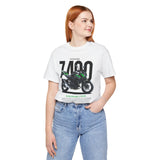 Kawasaki Z400 Naked Street Bike Graphic T Shirt Unisex Heavy Cotton Motorcycle Racing Streetwear Gift