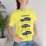Japanese Performance Skyline Style Coupe Unisex Streetwear Tee High Speed Racing Car Graphic Shirt JDM Culture Drift Inspired Automotive Art Design Urban Fashion For Car Lovers