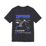 Yamaha YZ250 Inspired Motocross Graphic Unisex Heavy Cotton Tee Racing Dirt Bike Off Road Rider Streetwear Gift for Moto Fans USA