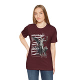 Inspire Strength Ignite Courage Graphic Unisex Jersey Short Sleeve Tee Premium Streetwear Motivational Art T-Shirt