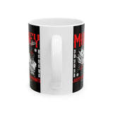 Money Motivation Hustler Mindset Graphic Print Ceramic Coffee Mug Success Ambition Entrepreneur Lifestyle Cup