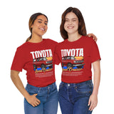 Toyota Land Cruiser Classic Off Road SUV Inspired Illustrated 4x4 Adventure Graphic T Shirt Vintage Overland Utility Vehicle Automotive Streetwear Rugged Travel Lifestyle Gift For SUV Enthusiasts