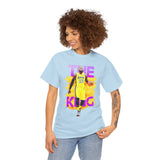 The Court Monarch Unisex Heavy Cotton Tee Basketball Power Graphic Shirt Streetwear for Athletes Hustlers and Motivational Sports Lovers