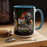 Wicked Supreme Accent Coffee Mug 11oz 15oz Statue Art Graphic Cup Supreme Inspired Streetwear Bust Design Bold Daily Motivation Ceramic Gift Drinkware