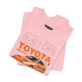 Legendary Turbo JDM MK4 Street Racer Unisex Heavy Cotton Tee Retro Tuner Car Graphic Shirt