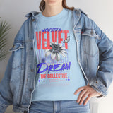 Velvet Dream The Collective Unisex Heavy Cotton Tee Comfortable Motivational Streetwear Bold Typography Graphic T Shirt Perfect Gift for Dreamers Trendsetters Creative Souls Everyday Casual Wear