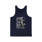 Inspire Strength Ignite Courage Graphic Unisex Jersey Tank Top Bold Motivational Streetwear Sleeveless Gym Workout Shirt