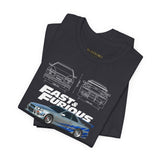 Nissan Skyline R34 GTR Inspired Illustrated JDM Performance Sports Car Graphic T Shirt Japanese Turbo Street Racing Automotive Streetwear Iconic 90s Car Culture Gift For JDM Enthusiasts