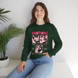 Emotions Speak Louder Than Words Graphic Unisex Heavy Blend Crewneck Sweatshirt Streetwear Art Fashion Statement Pullover