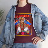 Lord Ganesha Graphic T Shirt Divine Ganpati Bappa Morya Hindu Devotional Spiritual Festival Wear Unisex Cotton Tee Ganesh Chaturthi Pooja Outfit Indian Cultural Streetwear Gift