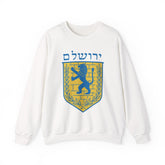 Heritage Crest Minimalist Unisex Sweatshirt Premium Streetwear Symbolic Design Cozy Warm Everyday Wear Cultural Inspired Casual Pullover Gift