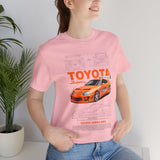 Legendary Turbo JDM MK4 Street Racer Unisex Heavy Cotton Tee Retro Tuner Car Graphic Shirt