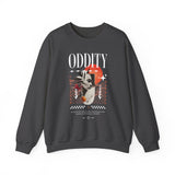 Oddity Own Your Uniqueness Unisex Heavy Blend Crewneck Sweatshirt Abstract Modern Graphic Bold Artistic Statement Streetwear Pullover