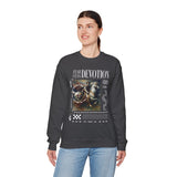Fearless Devotion Unisex Heavy Blend Crewneck Sweatshirt Courage Loyalty Commitment Graphic Streetwear Pullover