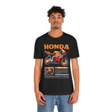 Honda CBR Racing Motorcycle Graphic Tee Superbike Track Inspired Sport Bike T Shirt For Riders Speed Lovers Motorsport Streetwear Gift