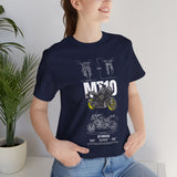 MT10 Inspired Hyper Naked Motorcycle Art Unisex Heavy Cotton Tee Bold Streetwear Performance Bike Illustration Gift for Riders