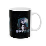 Space Exploration Ceramic Mug Coffee Cup Galaxy Earth Spaceship Astronomy Inspired Cosmic Universe Science Lover Nerd Geek Astronaut Teacher Gift