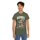 Hermes Greek Mythology Unisex Heavy Cotton Tee Ancient God of Communication and Travel Streetwear Graphic T Shirt