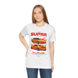 Japanese Turbo Legend Supra Inspired JDM Racing Graphic T Shirt Classic 90s Performance Car Streetwear Unisex Tee For Drift Track And Car Culture Fans