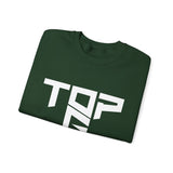 TopG Graphic Unisex Heavy Blend Crewneck Sweatshirt Black Motivational Hustler Streetwear Fitness Entrepreneur Alpha Mindset Pullover