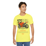 KTM RC 8C Track Inspired Unisex Heavy Cotton Tee Racing Superbike Graphic Streetwear Motorsport Fan T Shirt
