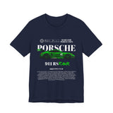 Porsche 911 Green Monster Racing Car Graphic Unisex Heavy Cotton Tee High Performance Speed Machine Streetwear Shirt for Car Enthusiasts