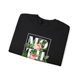 Mother Floral Crewneck Sweatshirt Comfortable Unisex Pullover Bold Typography Botanical Graphic Streetwear Gift For Mom Mother’s Day Birthday Cozy Everyday Wear