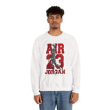 Air Jordan Sky Legend Unisex Sweatshirt Heavy Blend Motivational Athletic Streetwear Bold Basketball Inspired Design Premium Comfort Fashion For Dreamers Hustlers And Game Changers