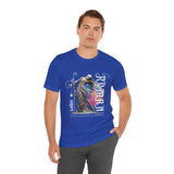 Sculptural Future Statue Art Graphic Unisex Jersey Short Sleeve Tee Bold Aesthetic Greek Goddess Abstract Streetwear T Shirt