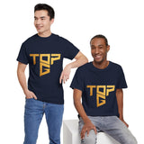 Top G Andrew Tate Graphic T Shirt Black Unisex Streetwear Motivational Hustle Tee Gold Typography Design
